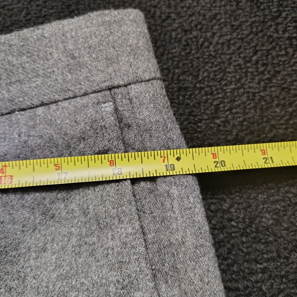 Farah Wool Blend Dress Pants Mens Size 39 Gray Slim Fit New Office Attire - Picture 5 of 8